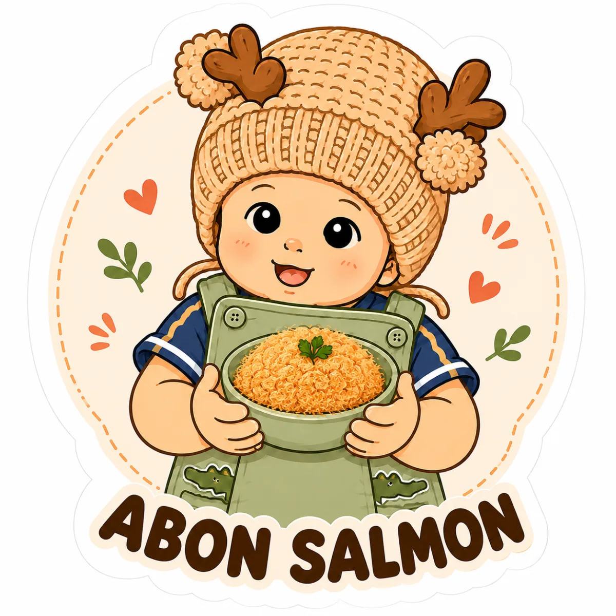 Ilustrasi produk Abon Salmon dari Petite Plates