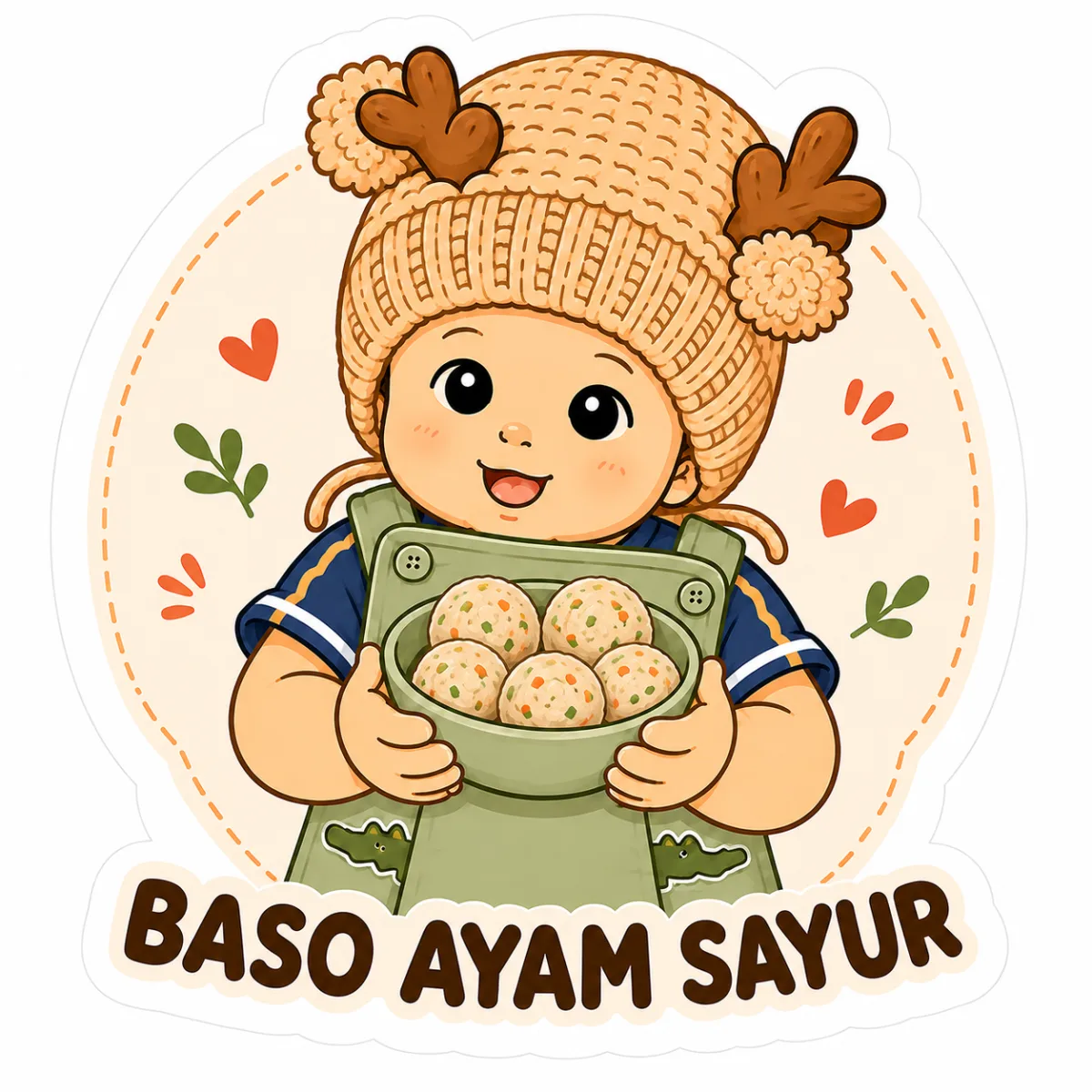 Ilustrasi produk Baso Ayam Sayur dari Petite Plates