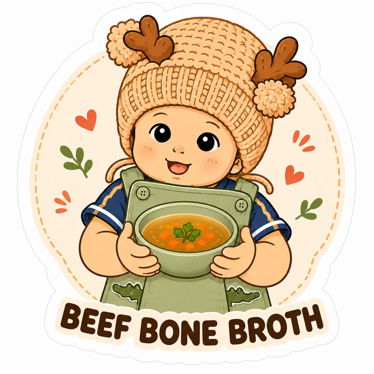 Ilustrasi produk Beef Bone Broth dari Petite Plates
