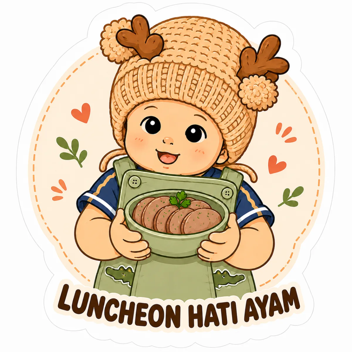 Ilustrasi produk Luncheon Hati Ayam dari Petite Plates