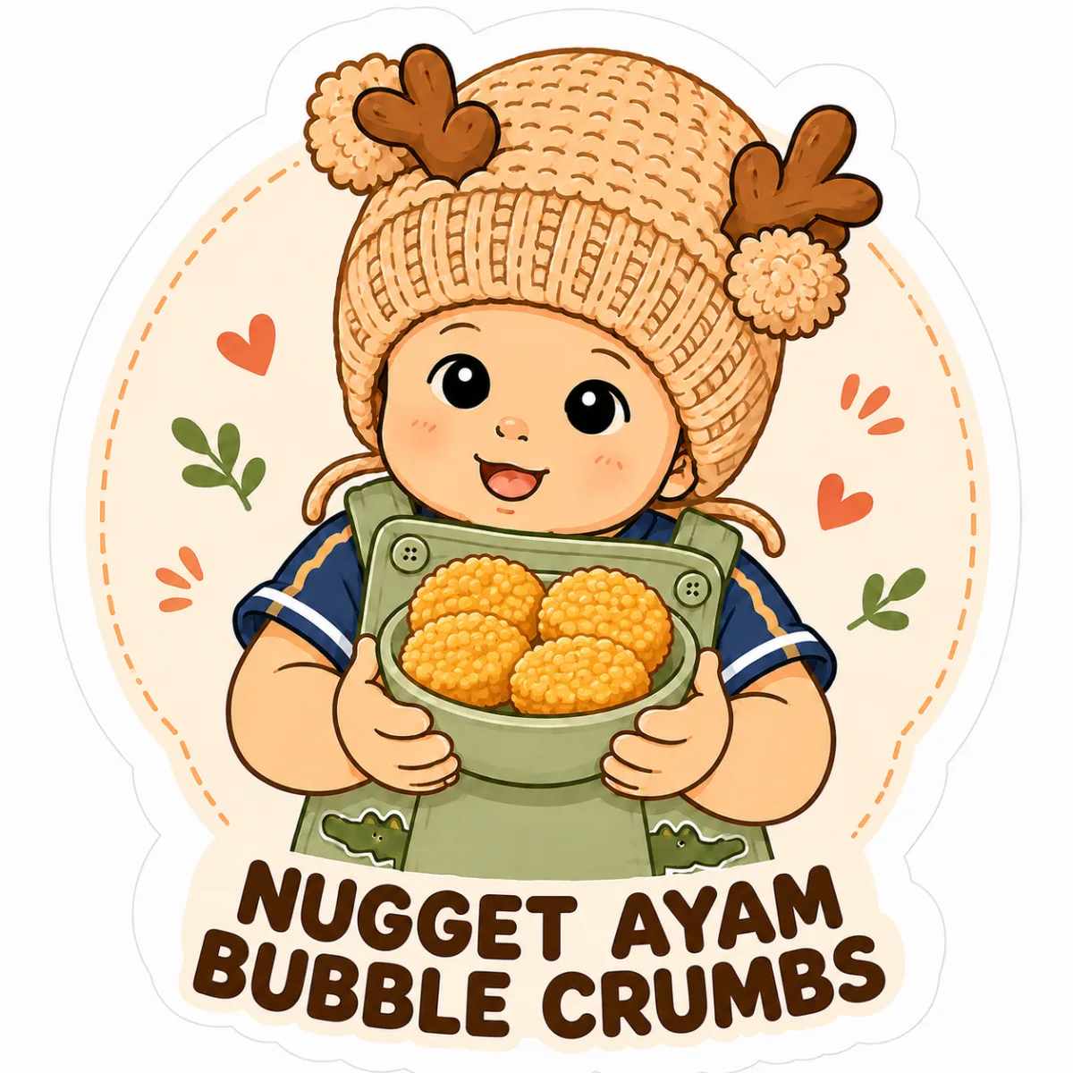 Ilustrasi produk Nugget Ayam Bubble Crumbs dari Petite Plates