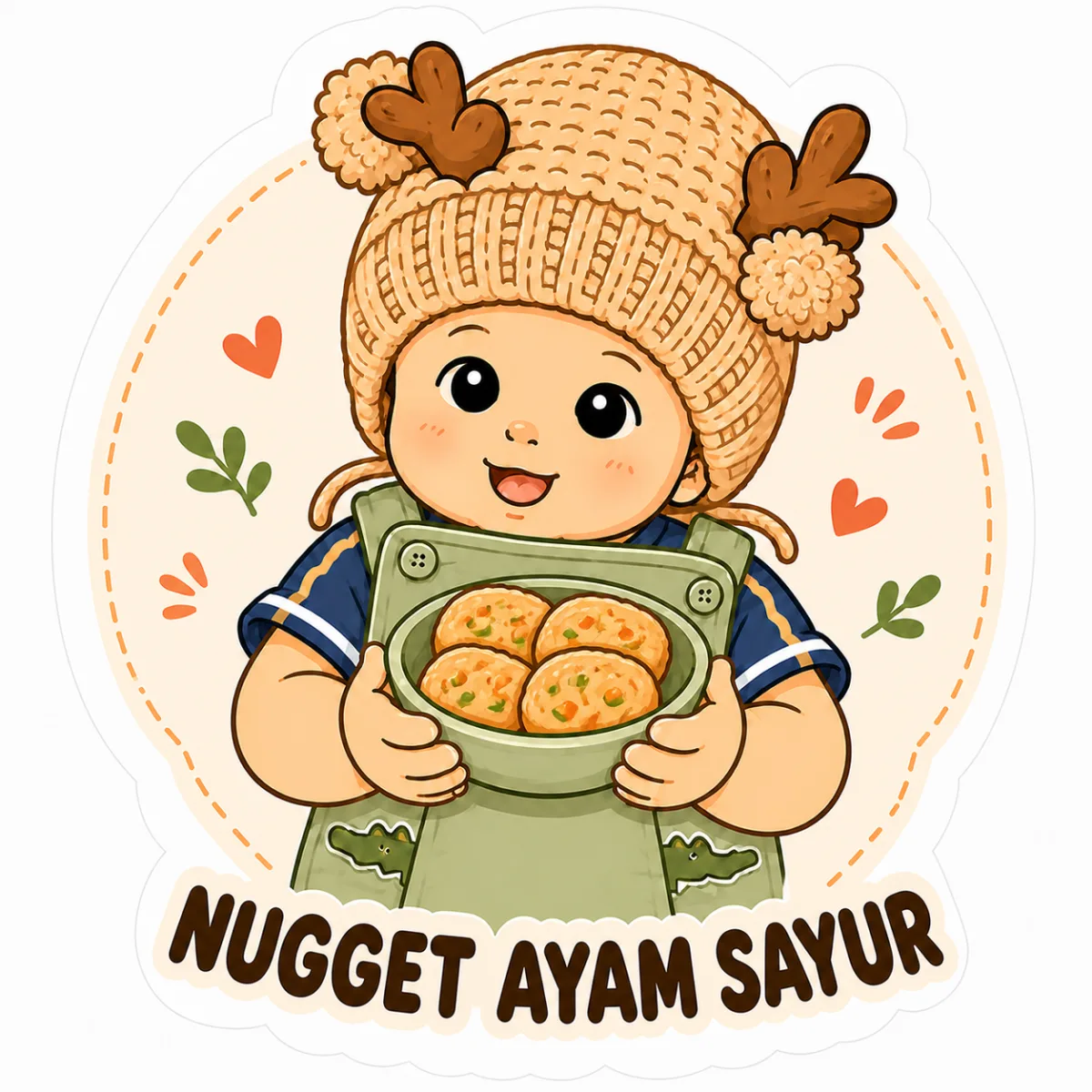 Ilustrasi produk Nugget Ayam Sayur dari Petite Plates