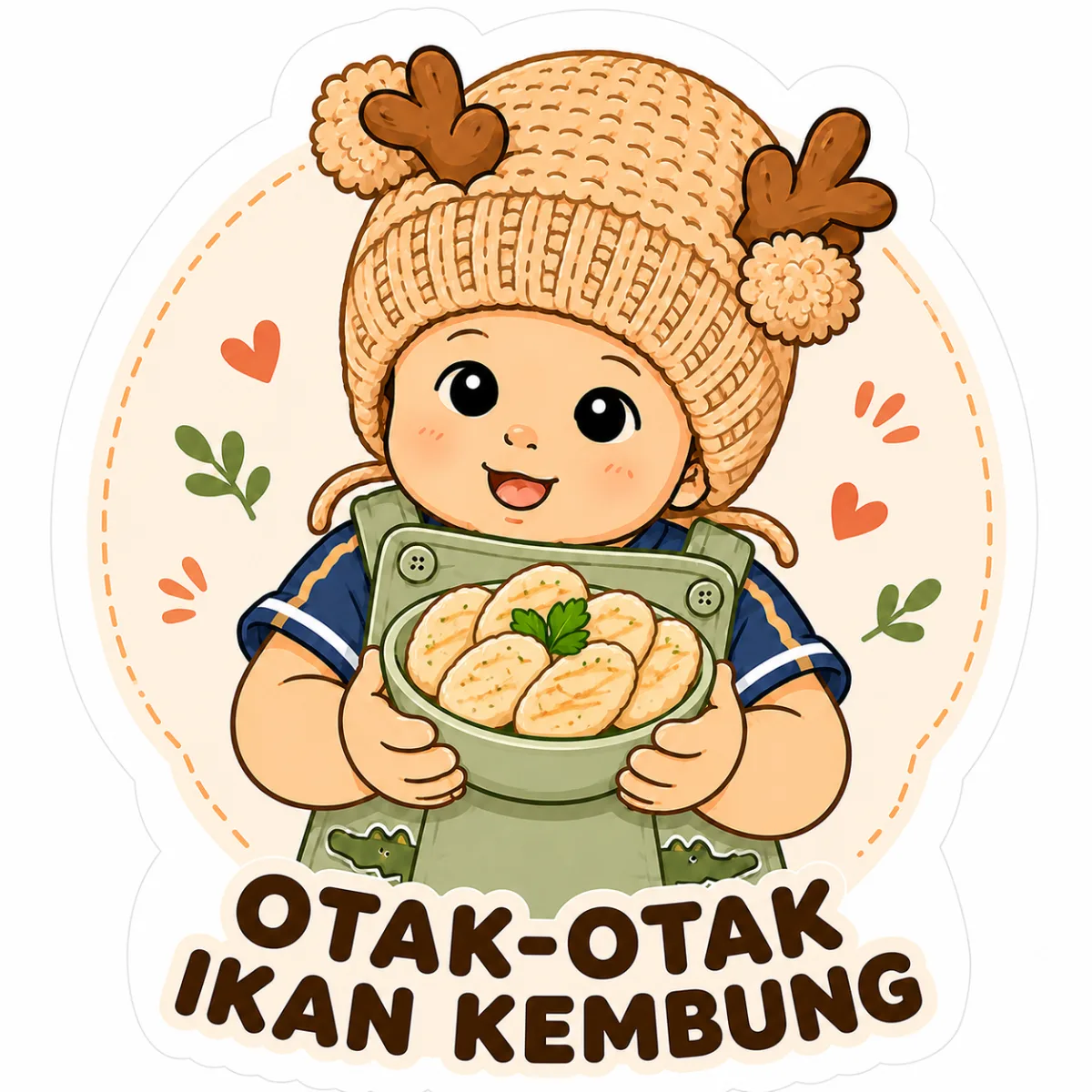 Ilustrasi produk Otak-otak Ikan Kembung dari Petite Plates