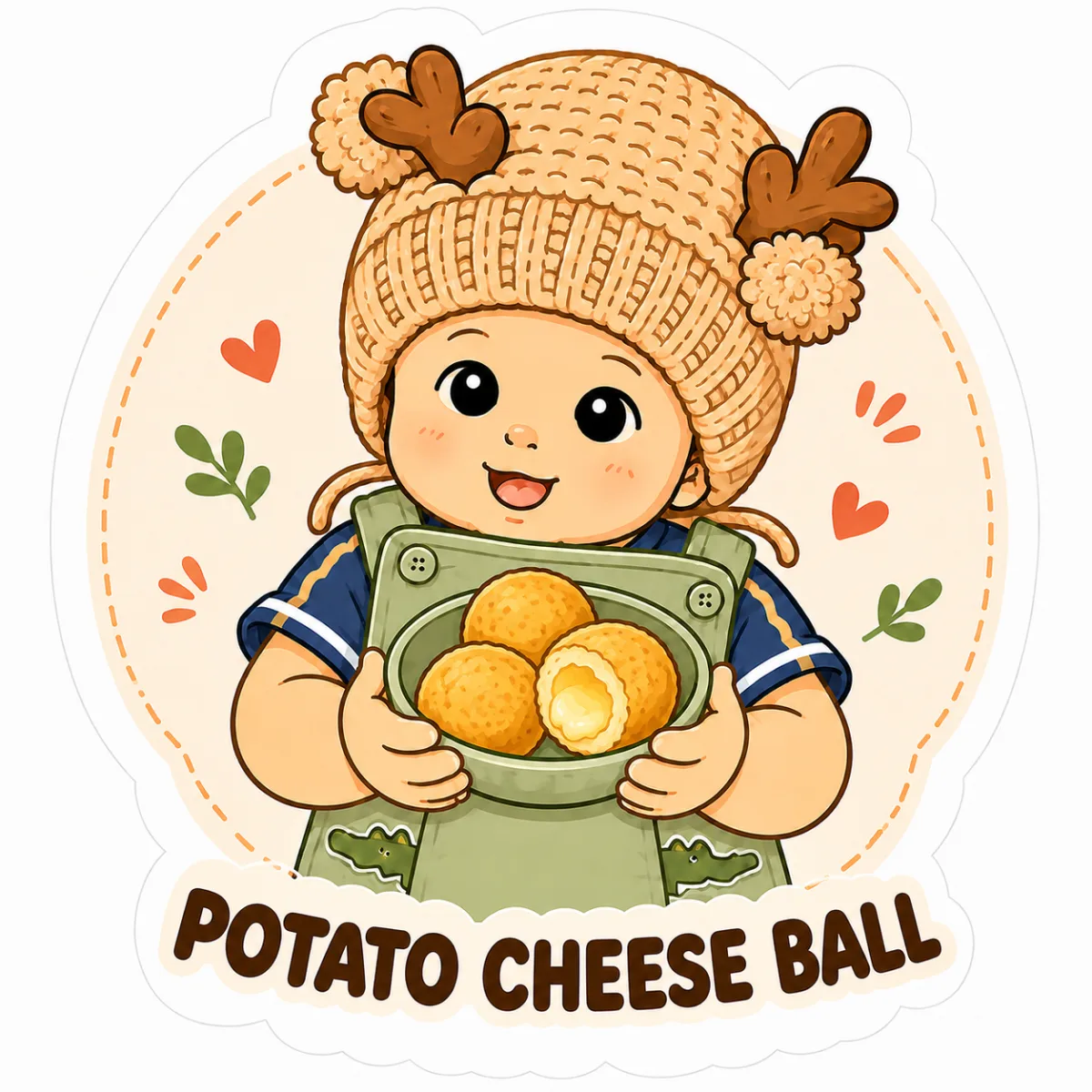 Ilustrasi produk Potato Cheese Ball dari Petite Plates