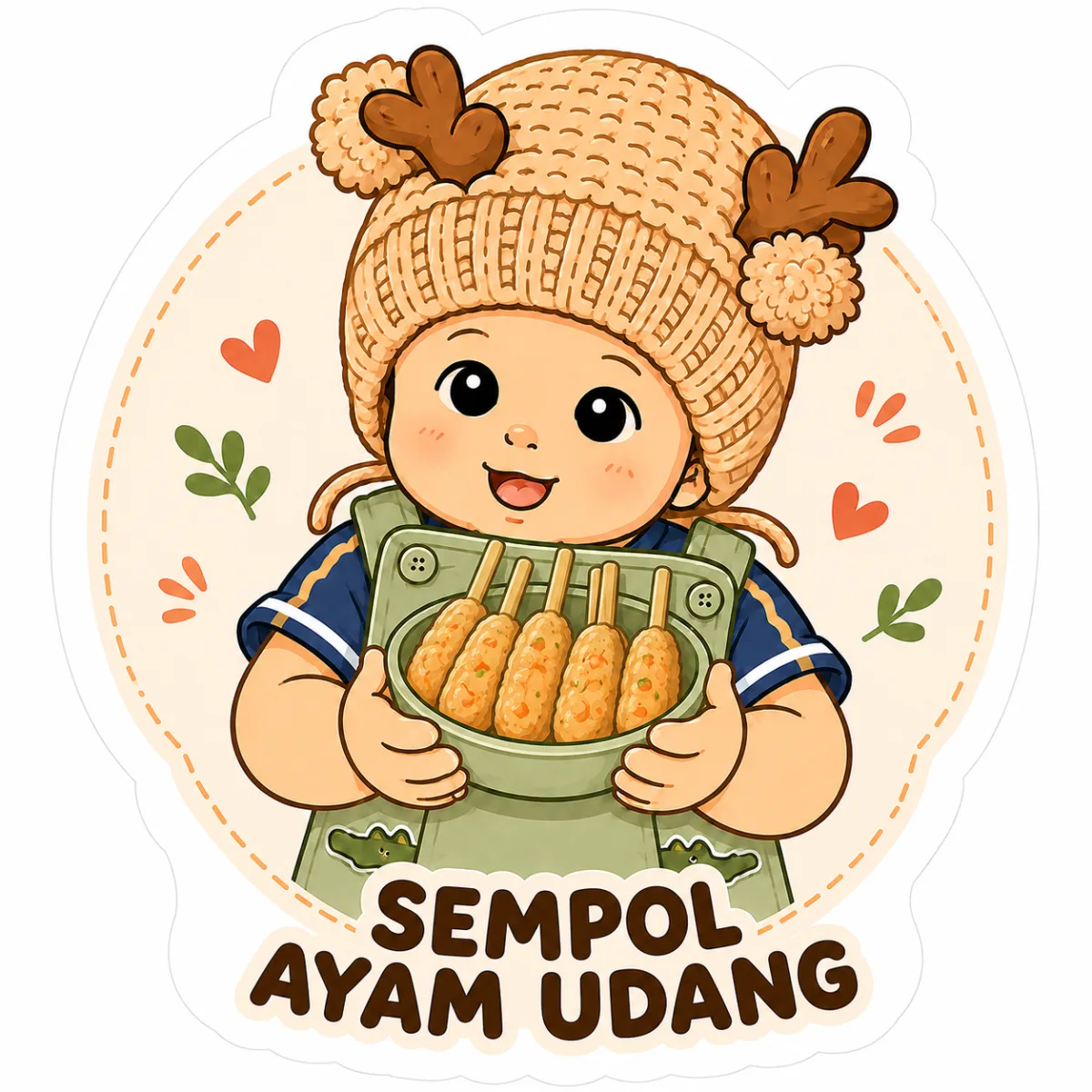 Ilustrasi produk Sempol Ayam Udang dari Petite Plates
