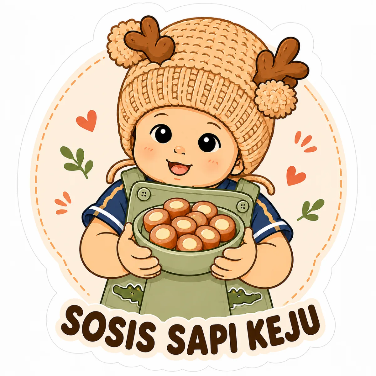 Ilustrasi produk Sosis Sapi Keju dari Petite Plates